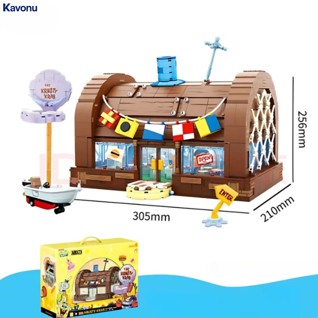 Kavonu™ - Krusty Krab Brick Set
