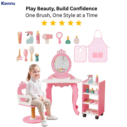 Kavonu™ - Pretend Hair Salon Set
