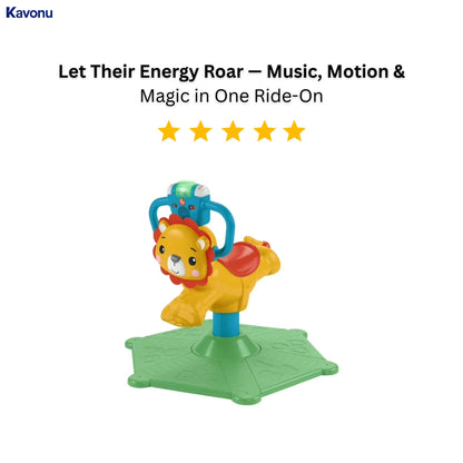Kavonu™ - Bounce and Spin Stationary ride-on