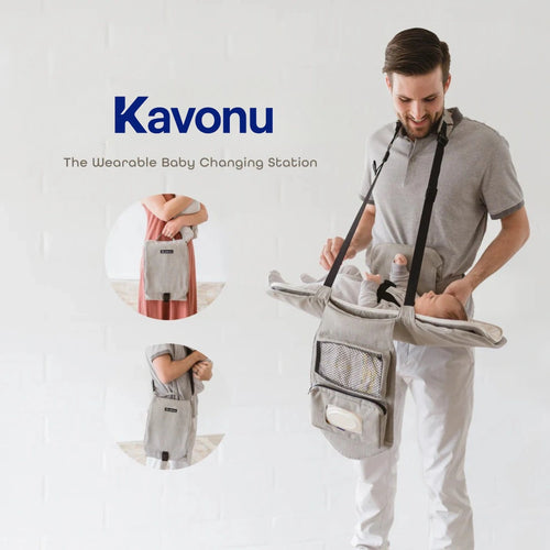 Kavonu™ - Wearable Baby Changing Station