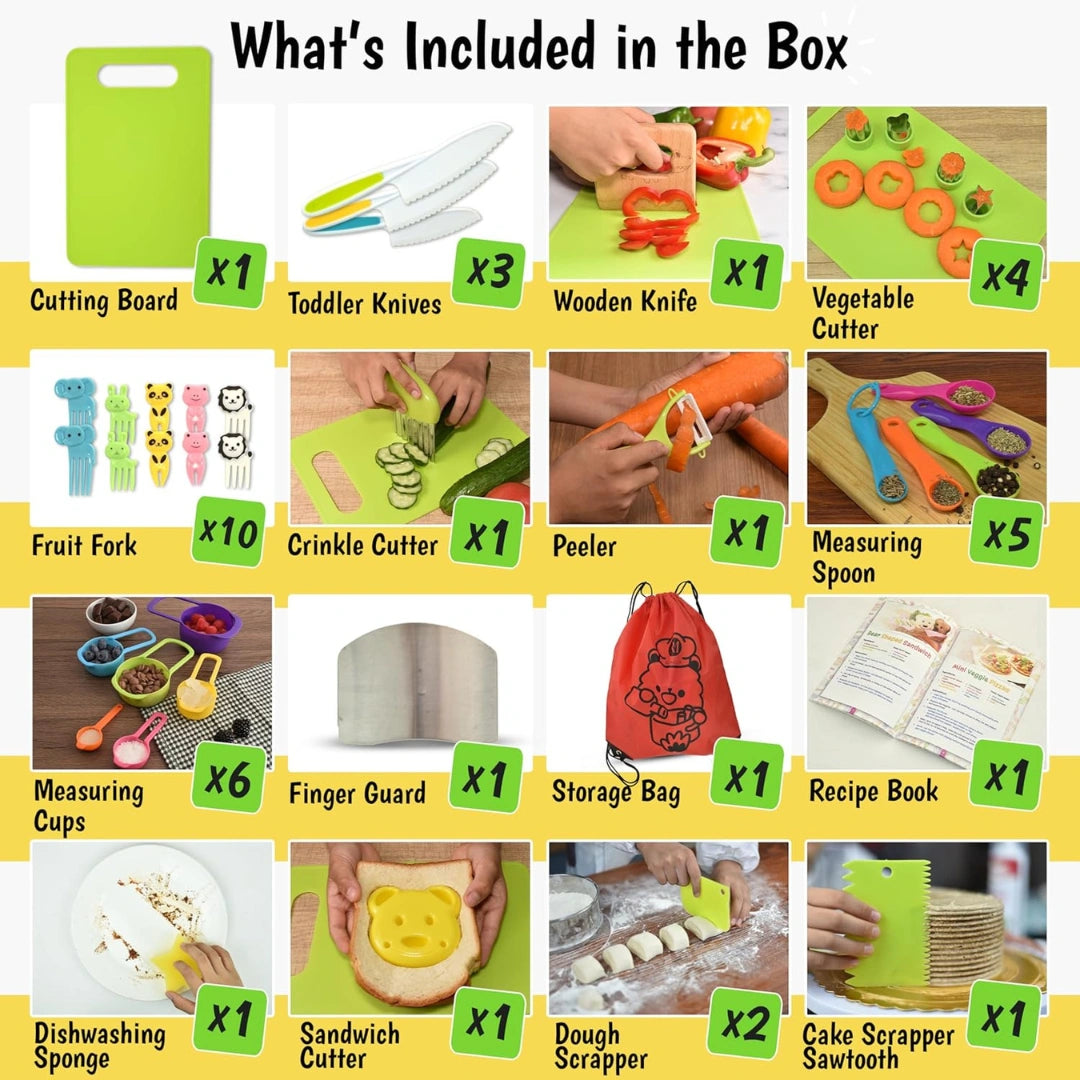 Kavonu™ - Kids Safe Kitchen Set