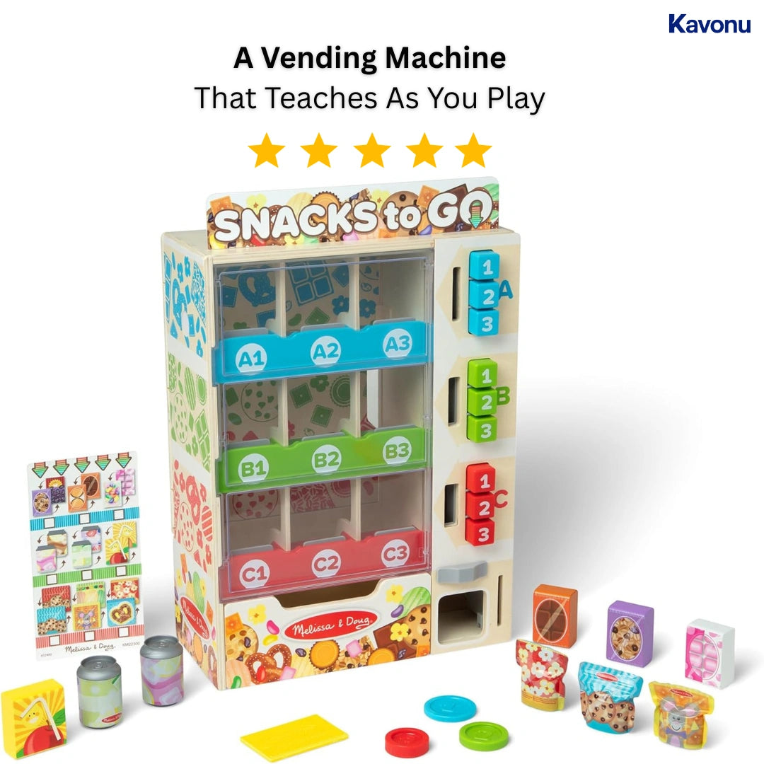 Kavonu™ - Vending Machine Play Set