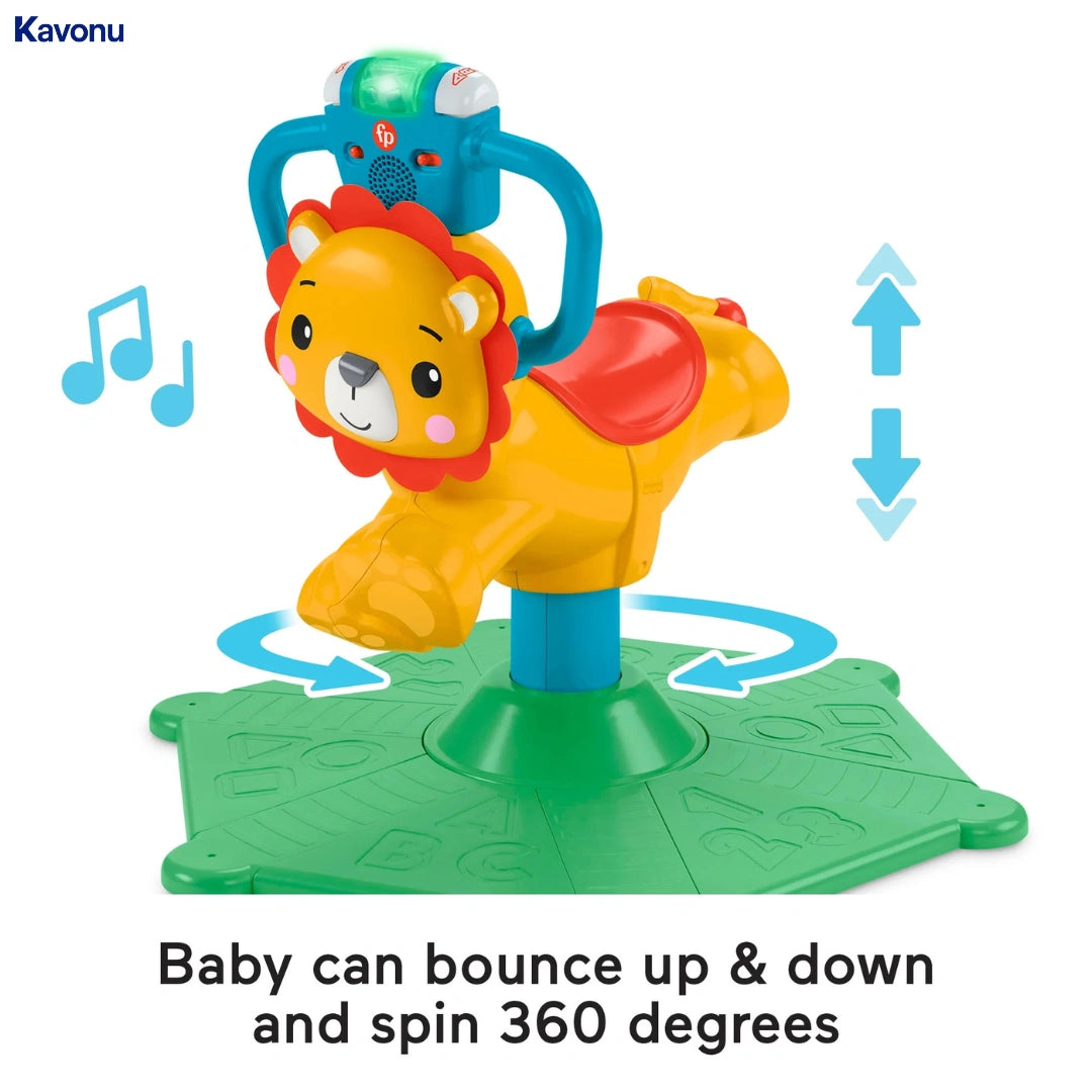 Kavonu™ - Bounce and Spin Stationary ride-on