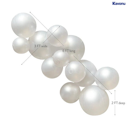 Kavonu™ - Balloon Garland: 12 Cluster
