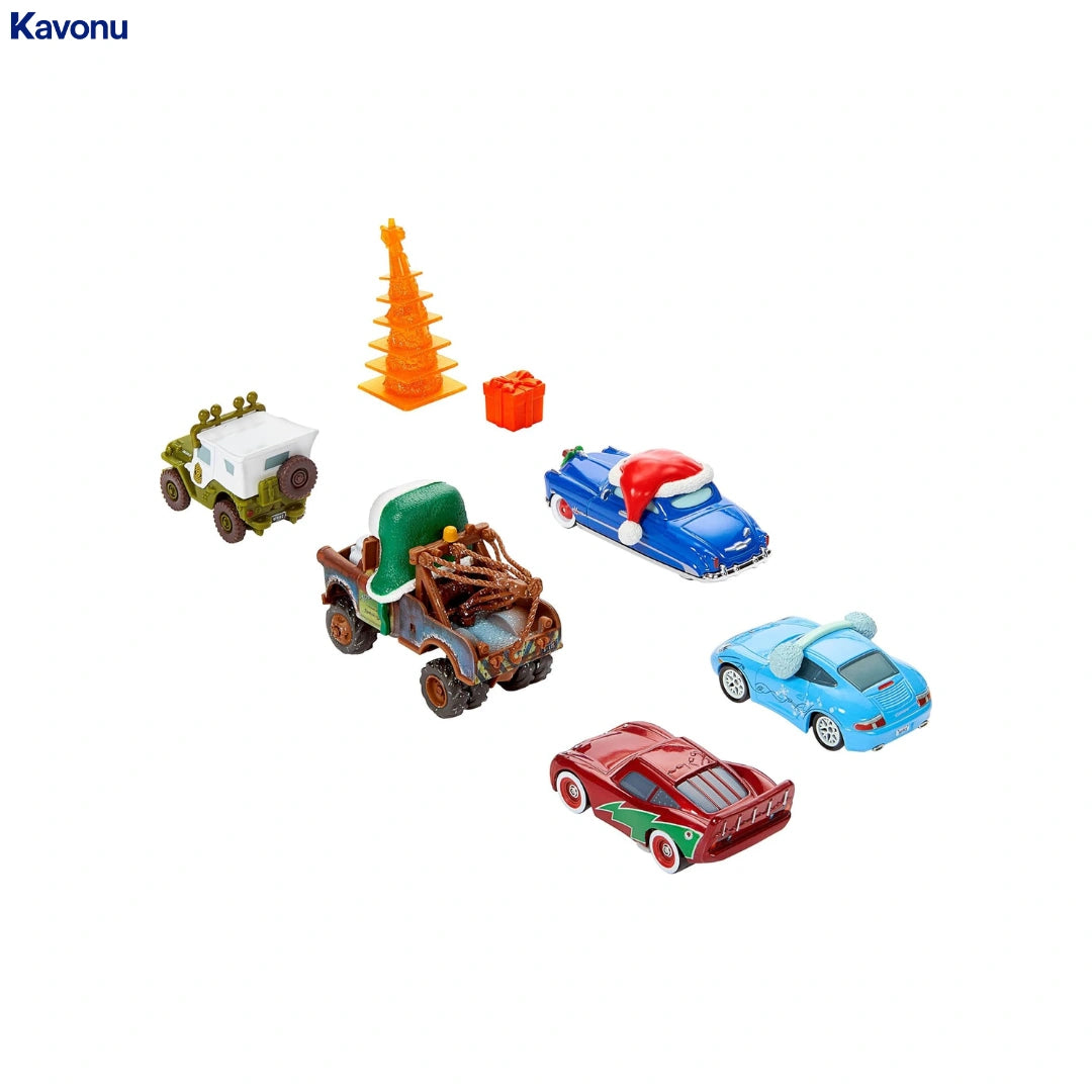 Kavonu™ - Christmas Theme Cars Toy Multipack