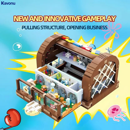 Kavonu™ - Krusty Krab Brick Set