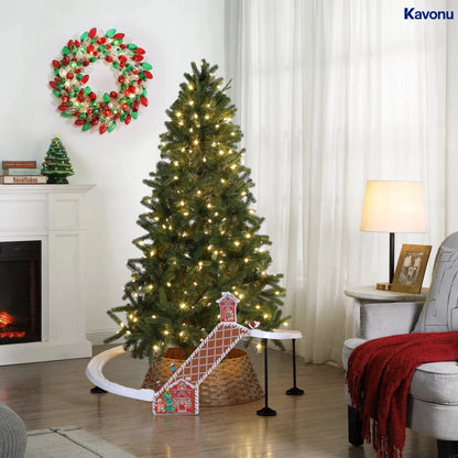 Kavonu™ - Musical Gingerbread Ski Slope