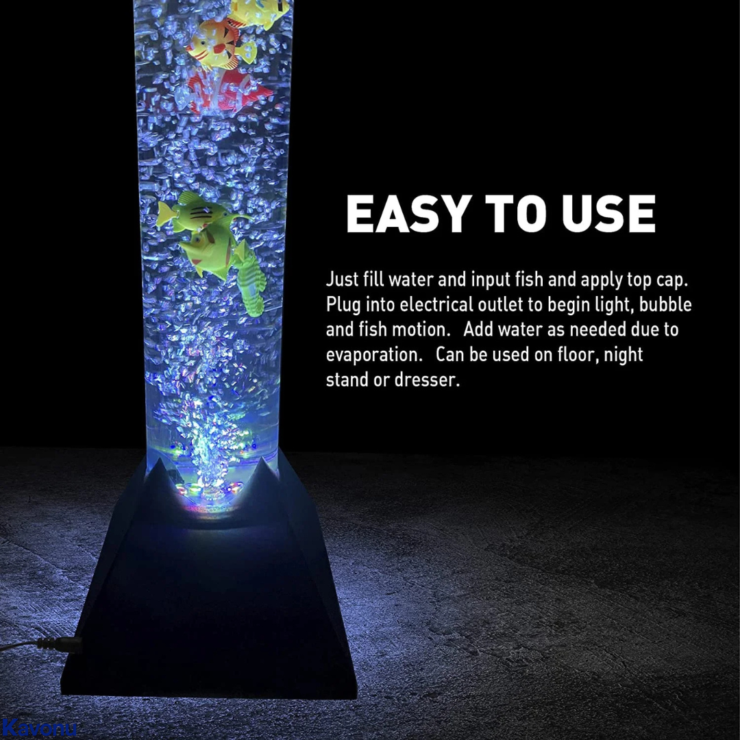 Kavonu™ - Bubble Fish Tube Lamp