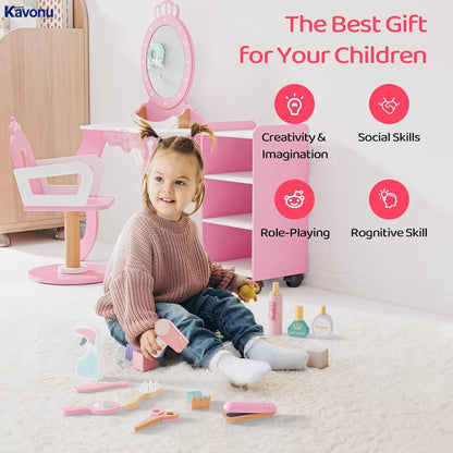 Kavonu™ - Pretend Hair Salon Set