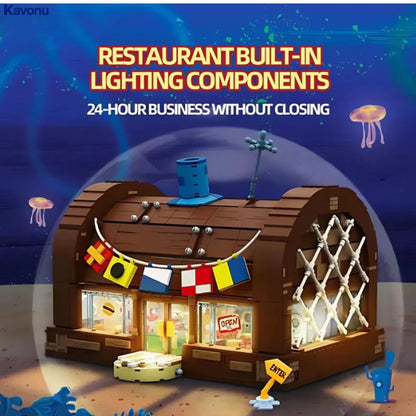 Kavonu™ - Krusty Krab Brick Set