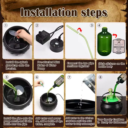 Kavonu™ - Magic Floating Potion Cauldron