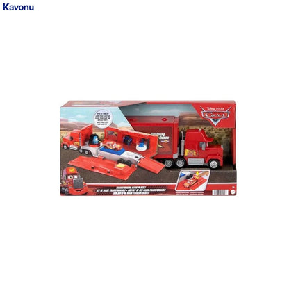 Kavonu™ - Cars transforming mack set (2 in 1 Toy truck & Tune-up Station)