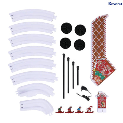 Kavonu™ - Musical Gingerbread Ski Slope