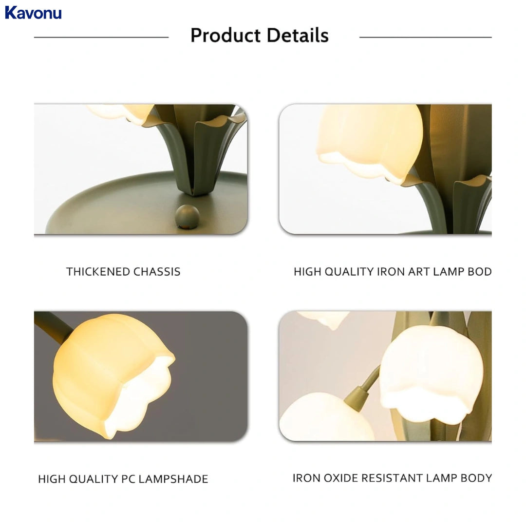 Kavonu™ - Lilly of the Valley Lamp