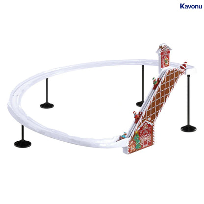 Kavonu™ - Musical Gingerbread Ski Slope