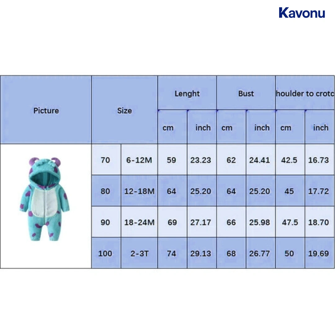 Kavonu™ - Fluffy Monster Costume